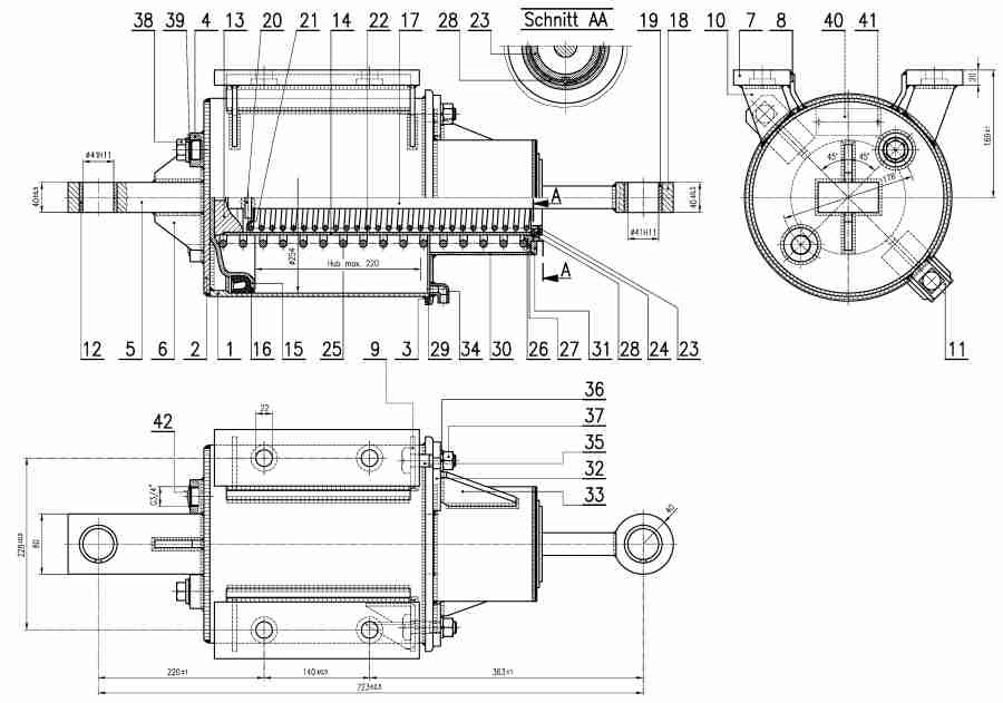 brake cylinders BZ 10 G12
